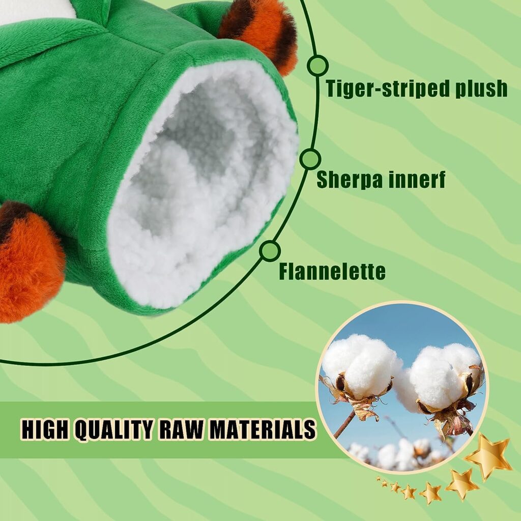 LZFAN Golf Club Covers for Woods and Drivers Funny Driver Headcover Animal Golf Club Head Covers Golf Gifts for Men Women Plush Tiger