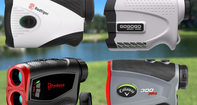 Comparison shot of four different range finders