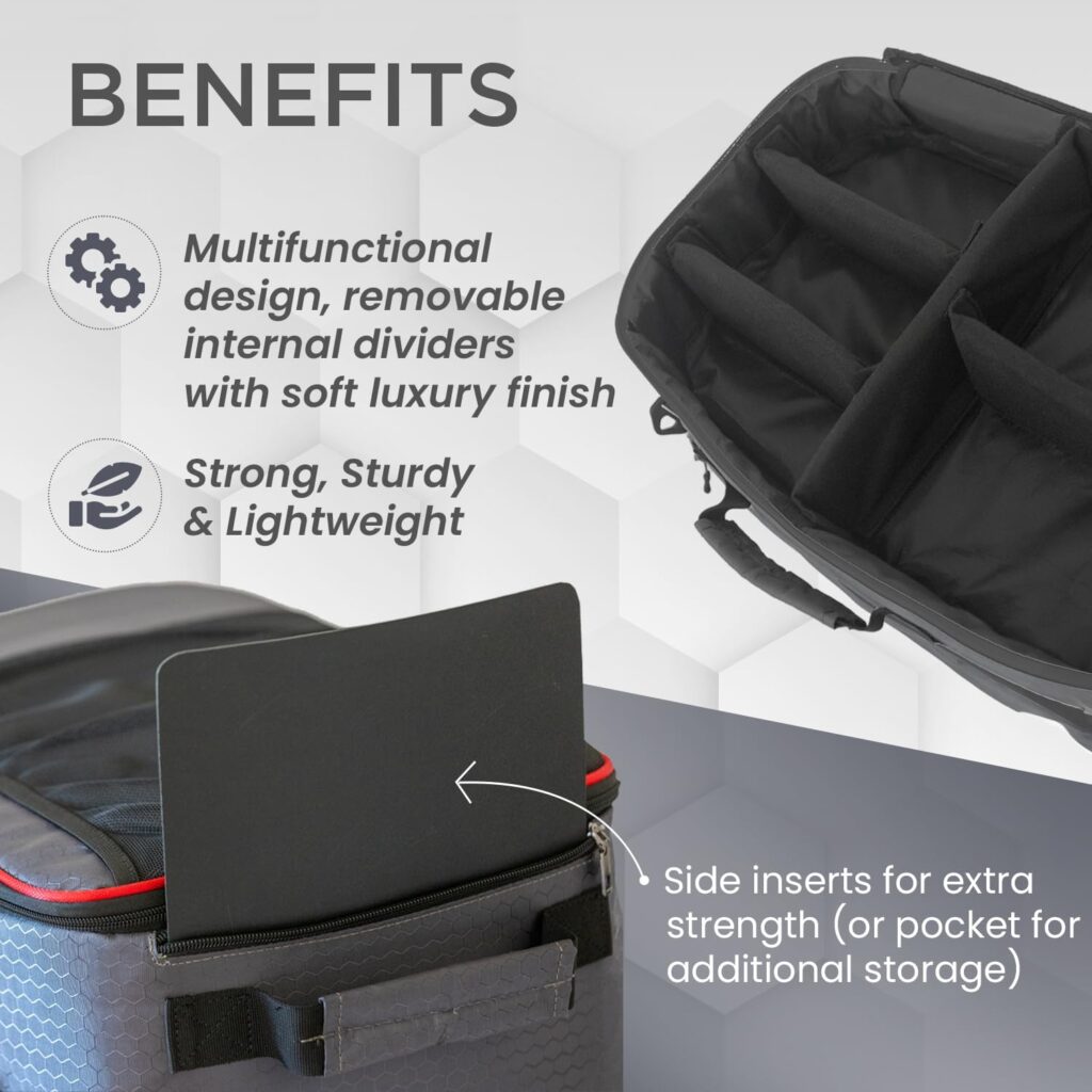 Enpi Golf Trunk Organizer and Travel Bag - Car Storage for Golf Accessories, Mens Golf Gear, Locker  Shoe Organizer - Ideal for Golf Enthusiasts and Gifts