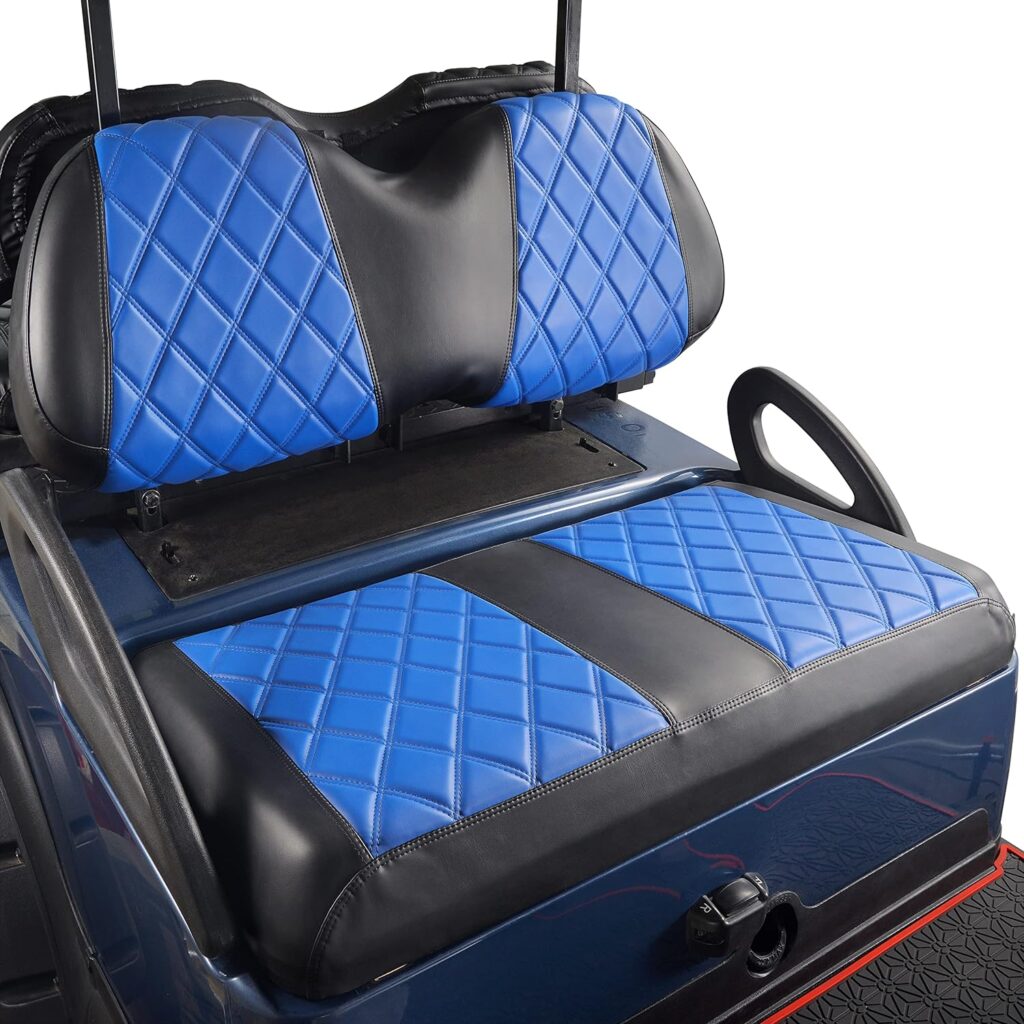 NOKINS Golf Cart Diamond Seat Cover Kit, Fit for Club Car EZGO Yamaha Ordinary Seat Cushion, No Need to Use Gun Nails, Golf Cart Vinyl Seat Cover NOKINS Golf Cart Diamond Seat Cover Kit, Fit for Club Car EZGO Yamaha Ordinary Seat Cushion, No Need to Use Gun Nails, Golf Cart Vinyl Seat Cover