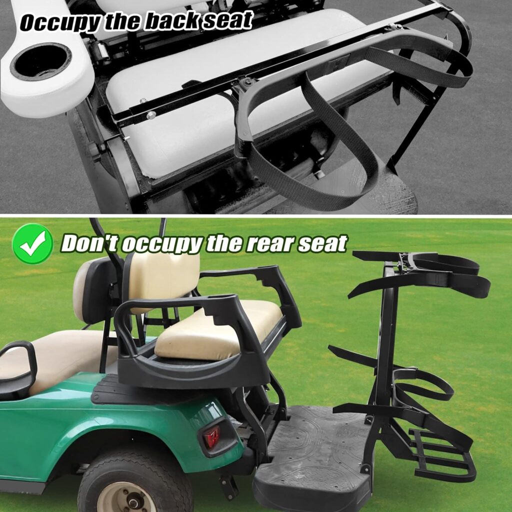 Roykaw Golf Cart Rear Seat Bag Holder Review Golf Widget