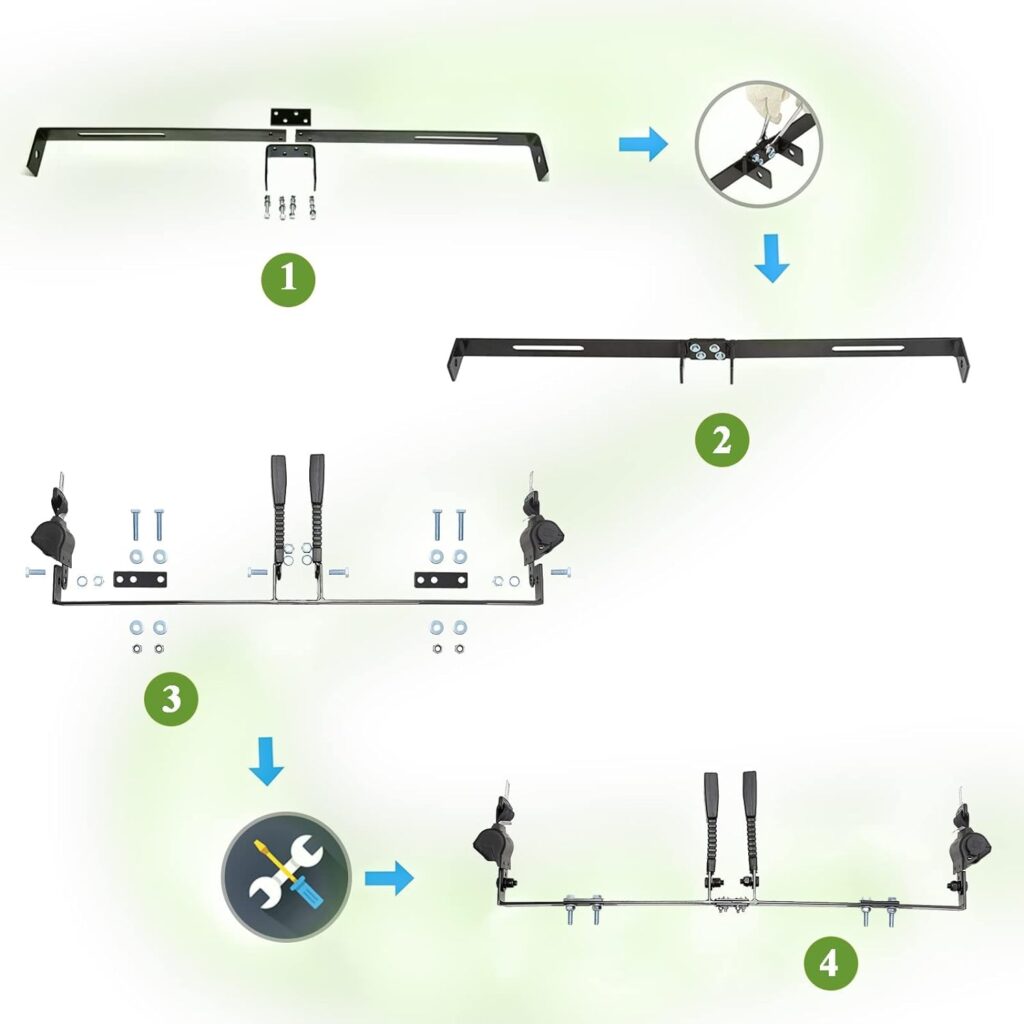YOUXIFUN Universal Golf Cart Seat Belt Bracket Kit for EZGO, Club Car, Yamaha