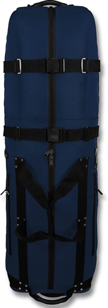 New CaddyDaddy First Class Premium Padded Golf Club Travel Cover with Wheels - Heavy Duty Golf Travel Bag for Airlines