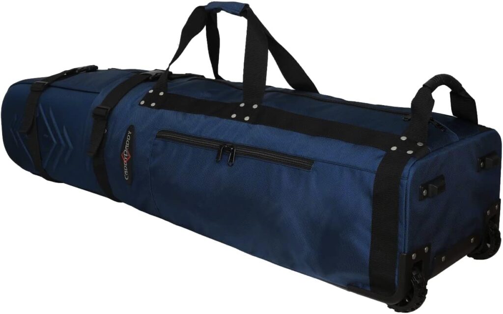 New CaddyDaddy First Class Premium Padded Golf Club Travel Cover with Wheels - Heavy Duty Golf Travel Bag for Airlines