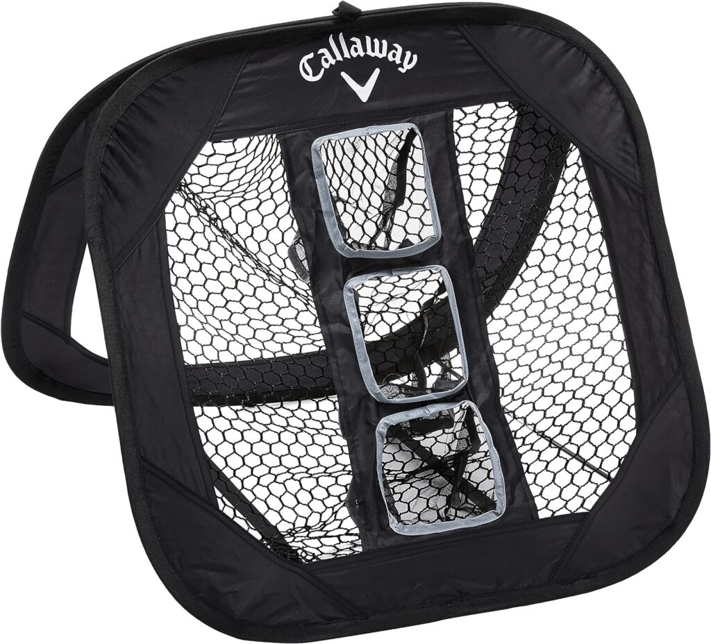 Callaway Chip-Shot Golf Chipping Net, Collapsible Golf Net for Outdoor  Indoor Practice, Black