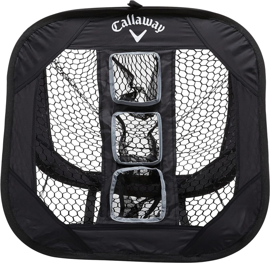 Callaway Chip-Shot Golf Chipping Net, Collapsible Golf Net for Outdoor  Indoor Practice, Black