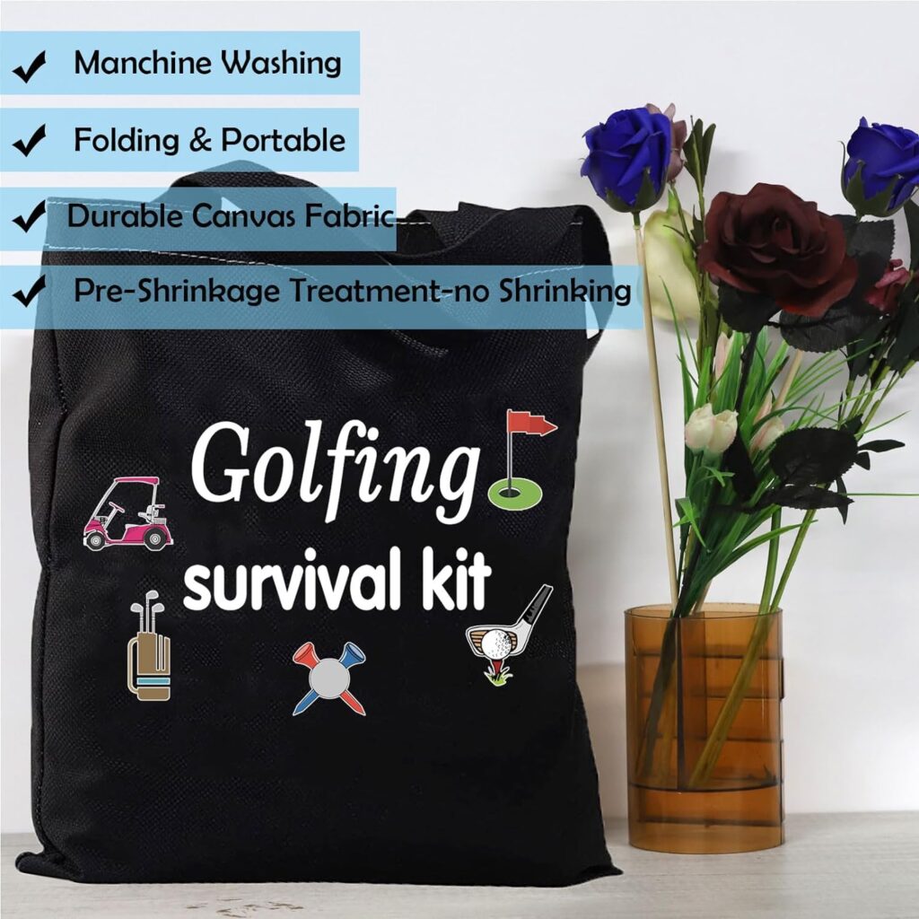 Golfing Survival Kit Makeup Bag Golfing Gift Golf Accessories Gift for Mom Golfer Humor (Golfing Survival Makeup)