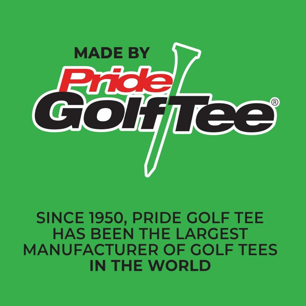 Pride Professional Tee System, 3-1/4 inch ProLength Plus Tee, 135 count, White