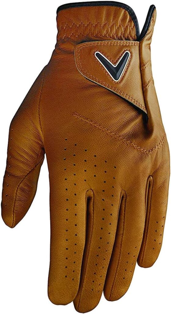 Callaway Golf 2017 Womens OptiColor Leather Glove, Aqua, Small, Worn on Left Hand