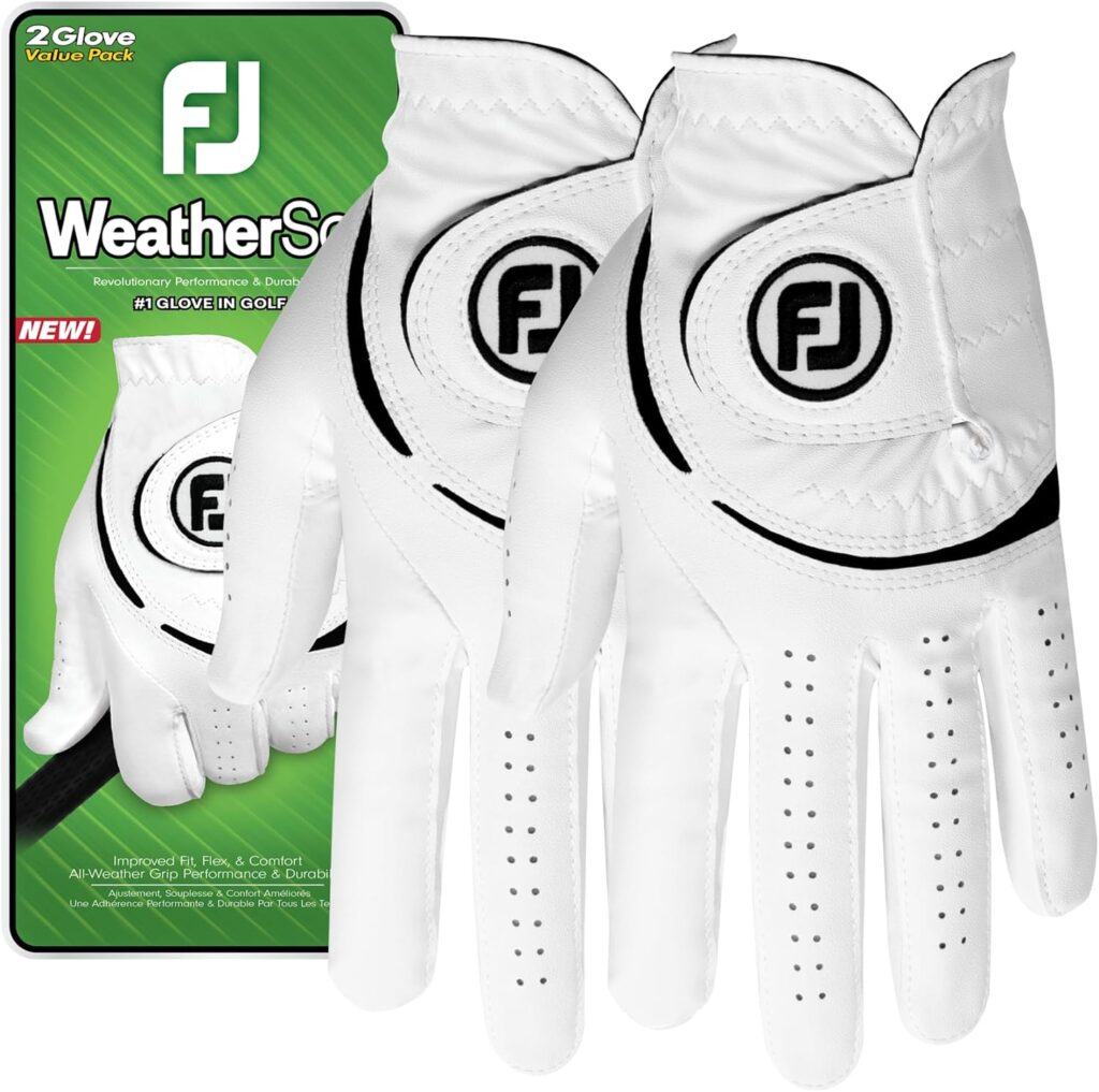 FootJoy Mens WeatherSof 2-Pack Golf Glove