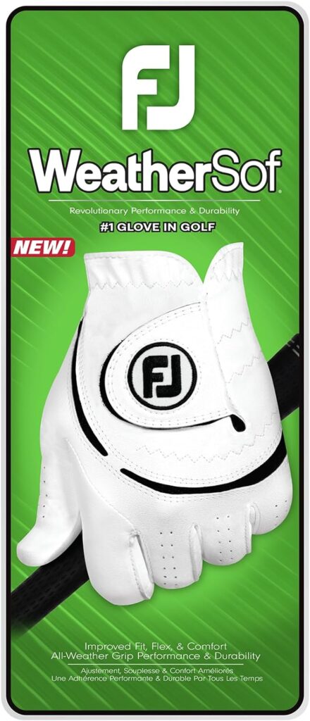 FootJoy Mens WeatherSof Golf Glove